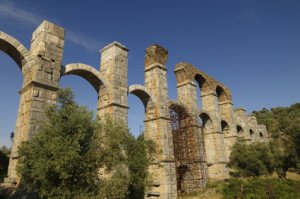 The Roman Aqueduct at Moria
